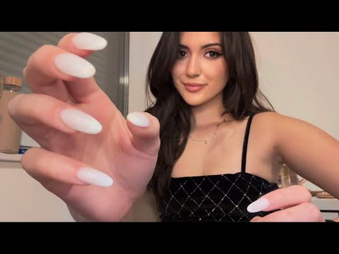 ASMR~ Getting Your Hair Out Of Your Face *so tingly* personal attention & camera tapping