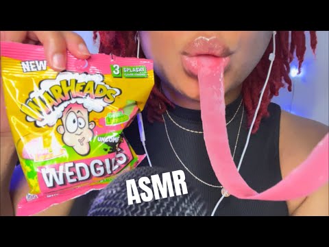 ASMR | Eating candy In your 👂🏽 🍭 eating sounds