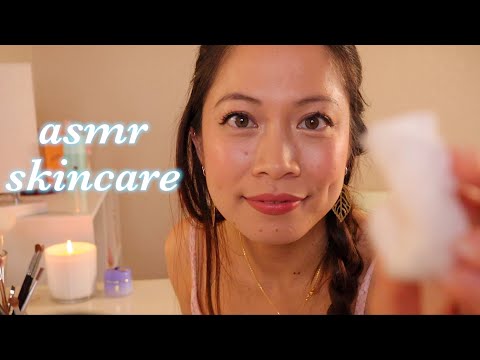 ASMR Friend Applies Skincare on You & Shares Her Favorites Roleplay