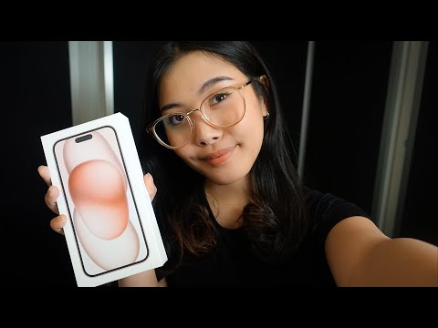 [ASMR] iPhone 15 Plus Unboxing!