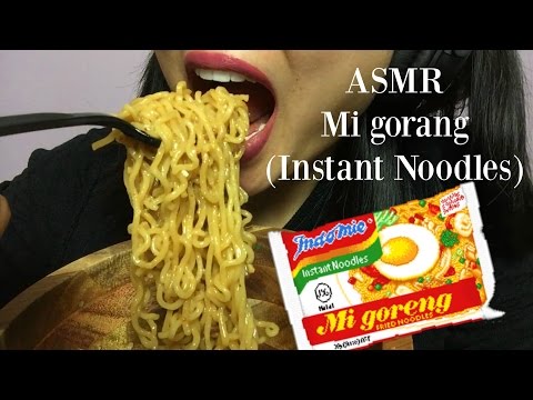 ASMR/MUKBANG MI GORENG Indonesian Instant Noodles (EATING SOUNDS) | SAS-ASMR