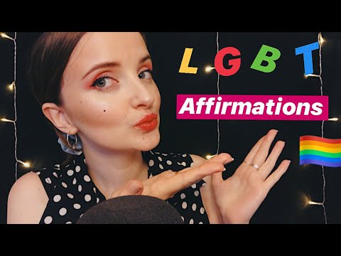 ASMR~ LGBT Best Positive Affirmations For Acceptance And Love