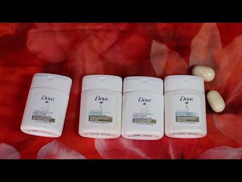 HOTEL DOVE SOAP LOTION ASMR CHEWING GUM