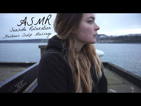 ASMR Scalp Massage from a Friend at the Harbour | Seagulls, Hair Brushing, Whispering [Binaural]