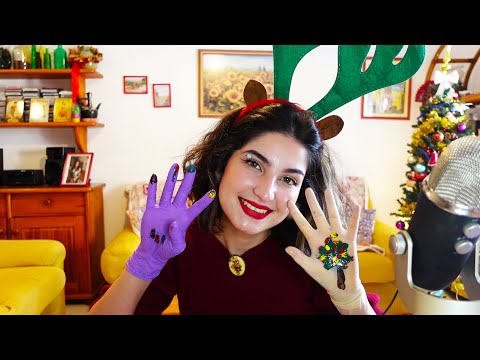 ASMR SURGICAL GLOVES and LONG GLOVES (latex sound, oil sound, sterile gloves, hand movements, nurse)