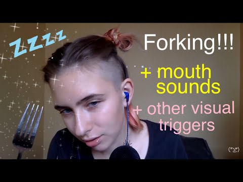 ASMR - Eating you up! Intense visual triggers + mouth sounds