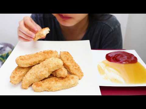 ASMR Chicken Stripes - Eating Sounds
