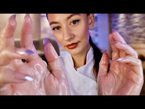 ASMR Luxury Spa Roleplay for the BEST Sleep 😴 ~ soft spoken facial, face massage + oil body massage