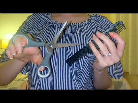 one minute haircut / asmr