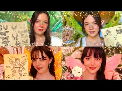 ASMR 2.5+ HRS Fairy Compilation | Desigining Your Fairy Wings, House, Wardrobe, Wooden Makeup 🧚