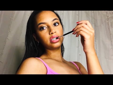 ASMR :|| UP CLOSE MOUTH SOUNDS + SPOOLIE NIBBLING ||