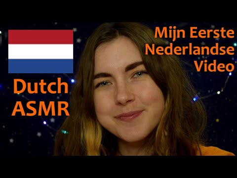 Dutch ASMR: English Girl Tries Speaking Dutch/ Mijn Eerst Nederlandse Video! [Trigger Words]