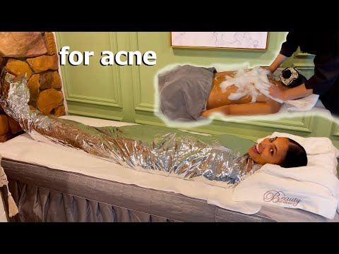 ASMR: I Tried the Mermaid Soapy Massage to Remove Back ACNE!