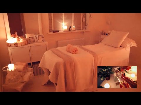 ASMR Dreamy Spa Experience with Music | RP & POV | Facial & Scalp Massage (Chels ASMR Collab part 2)