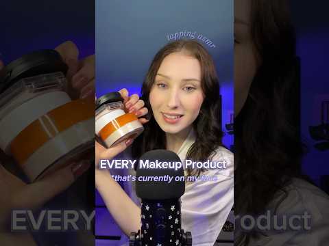 Tapping on Makeup Products Currently on My Face (ASMR) #makeupasmr #tapping #beautyasmr #asmr