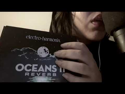 ASMR | Tapping & Mouth Sounds ft. Oceans 11 Reverb Box