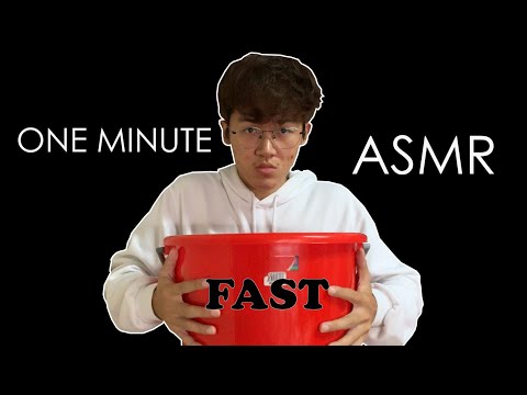 One Minute ASMR [ *WARNING* CRAZILY FAST ]