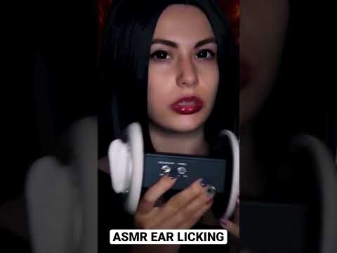 ASMR EAR LICKING #asmr #asmrmouthsounds #asmrvideo #asmrsounds #asmrearmassage
