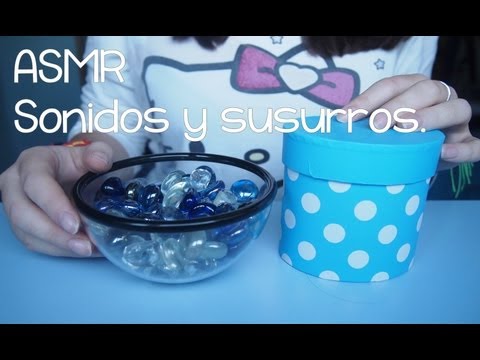 ASMR - sonidos y susurros (sounds and whispers) piedrecitas - ASMR en español Helsusurros.