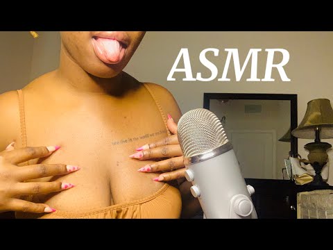 ASMR Mouth Sounds + Hand Movements (Fast and Aggressive)