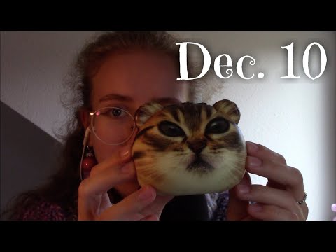 ASMR || AWESOME Squishy Sounds (Tapping and Squeezing) 🐈‍⬛🍂 (Advent Calendar 2021)