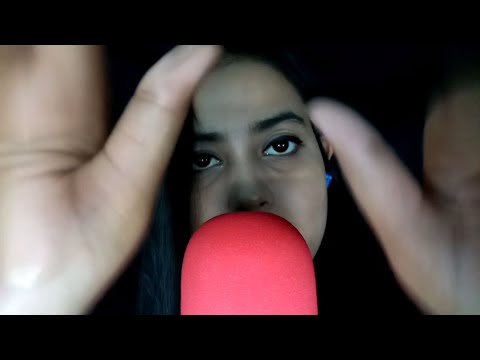 ASMR Fast Hand Movements & Inaudible Trigger Words With Mouth Sounds