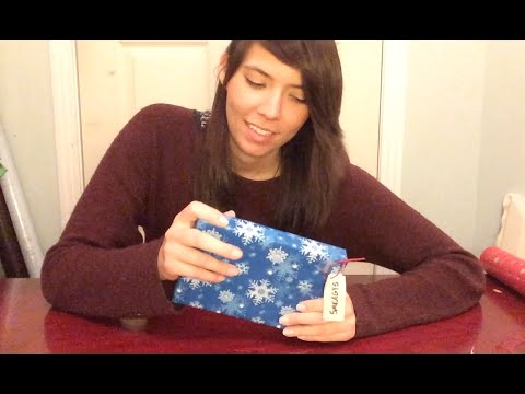 ASMR ❄ Christmas Gift Wrapping ❄