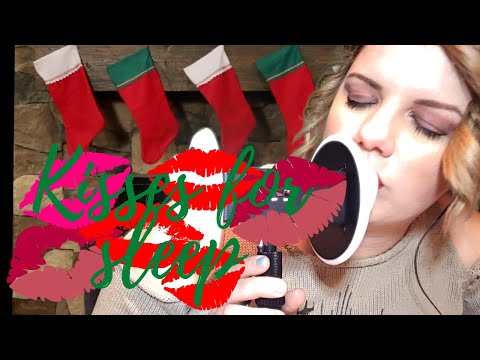 Kissing you goodnight | ASMR Breathy kisses and mouth sounds to help you fall asleep