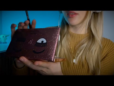 ASMR | BIG SISTER DOES YOUR PARTY MAKEUP IN A RUSH - ROLEPLAY
