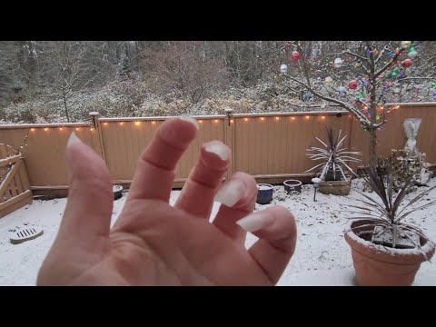 ASMR Aggressive Camera Scratching And Tapping In The Snow | Lo-fi | No Talking After Intro