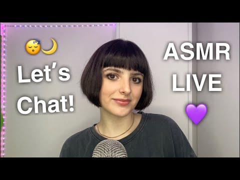 ASMR Live💜😴 Let’s Chat Together!🌍 [02/23/2024]