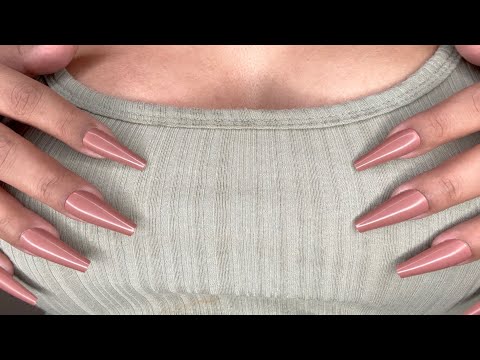 ASMR Aggressively Scratching On Different Shirts