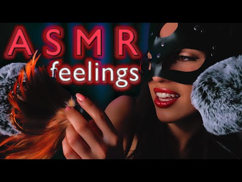 ASMR 🇩🇪 DEEP FEELINGS /FINEST German WHISPER /Pure ANTI STRESS Massage / Sleep Brush EAR Sounds / 4K
