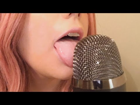 ASMR | Blue Yeti Mic Licking Mouth Sounds (Patreon Saw It First, Link in Bio)