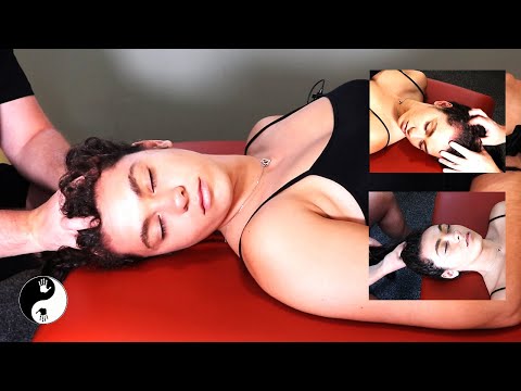 [ASMR] Head & Scalp Massage with Hair Play To Melt This Subscriber [No Talking][No Music]