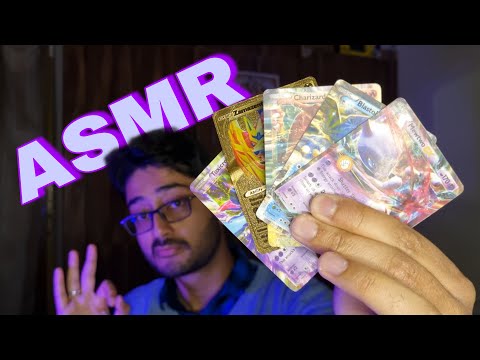 ASMR Hindi Roleplay - Card Dealer Sells you Premium Pokemons/ Soft Whispering/ Funny