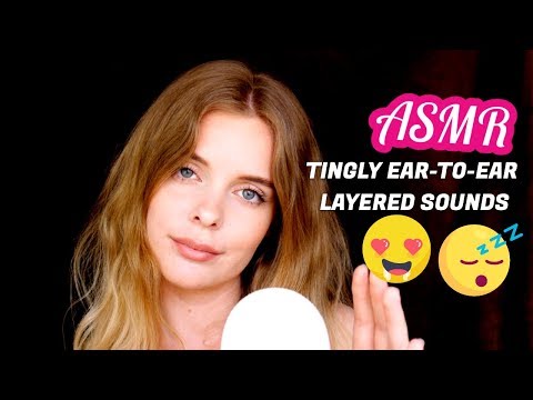 ASMR Layered Sounds! (Tingly Ear-to-Ear Triggers) 😴