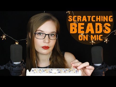 Scratching BEADS and MIC CASE 💎 How to Make SR3D Even Prettier 💎 Whispered Binaural HD ASMR