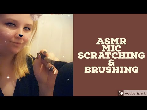 ASMR Mic Scratching/Brain Massage (No Talking)