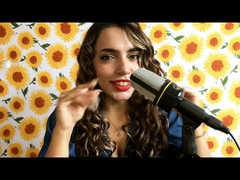 ASMR / HAND SOUNDS around the mic and HAND MOVEMENTS close to the camera / ASMR Hand sounds