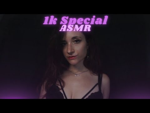 ASMR Speciale 1000 iscritti (no talking, kisses, personal attention)