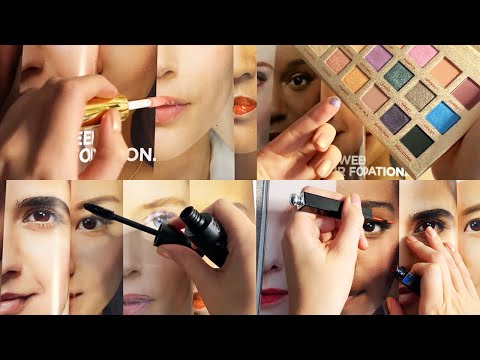 ASMR Applying Makeup to Magazines (Whispered) #4