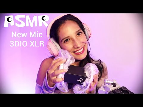 ASMR New 3DIO XLR Microphone | Soft Spoken | Inaudible