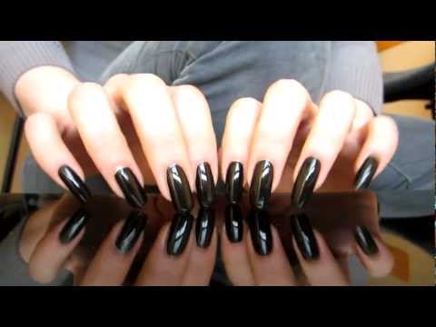 ASMR: hypnotic tapping with my Natural Dark Nails - dani 89 (video 31)