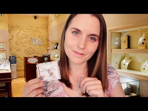 ASMR Jewellery Store Roleplay, Soft Spoken (featuring the Happiness Boutique)