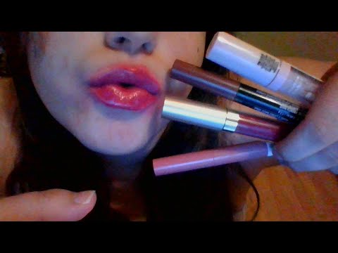 ASMR Lipstick and Kissing Sounds