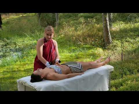 💤 Nature's Embrace: Outdoor Relaxing Massage with Dominica & Oliv | A Symphony of Serenity 🤗