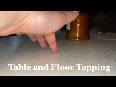 ASMR Table and Floor Tapping