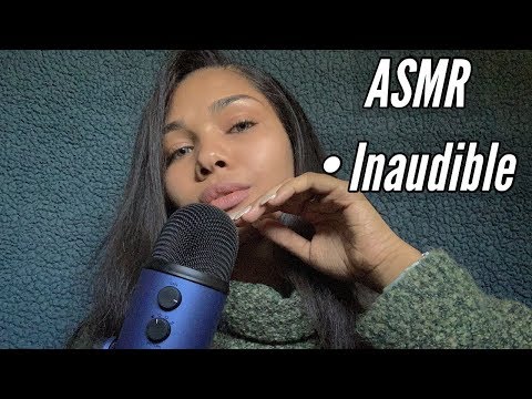 ASMR | Inaudible, Unintelligible  Whispering ✨