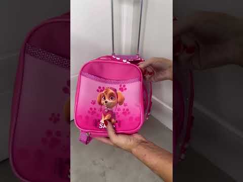 ASMR arrumando a mochila da Maya pra escola